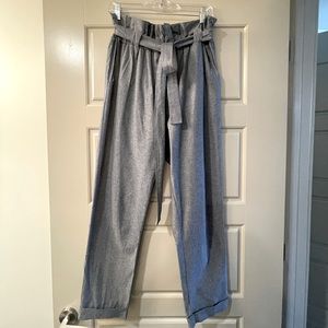 BP Blue Potato Sack High-Waisted Trouser Pants Sz S